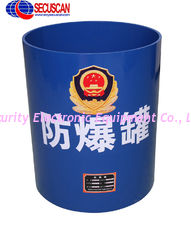 Carbon Steel Bomb Cans EOD Equipment with High-strength for Airport , Train Station , Sea Port