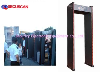 High sensitivity  walk through metal detector with 2 LED for security purpose