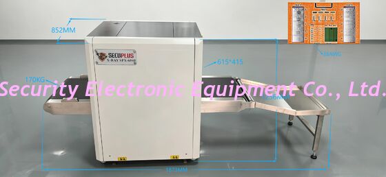 Maximum Leak Less Than 03 μGyH X Ray Baggage Scanner Ideal for Church Security Gross Weight 380 Kgs Inspection Solution