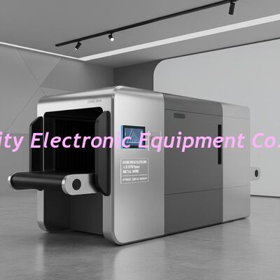 เครื่องสแกนกระเป๋า X Ray รุ่น 220AVC 50Hz ความละเอียดสายไฟต่ำกว่า 0.0787 มม. ลวดโลหะ น้ำหนักประมาณ 120 กก. สำหรับการตรวจคัดกรอง