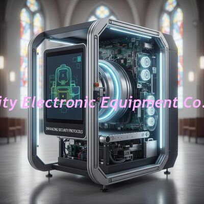 รูปแบบการส่งไฟฟ้าแบบกลอง สแกนกระเป๋า XRay เสริมโปรโตคอลความปลอดภัยที่สถานที่โบสถ์และจุดตรวจสอบ
