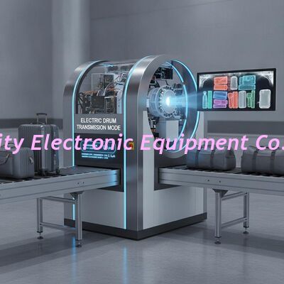 รูปแบบการถ่ายทอดกระบอกไฟฟ้า X Ray Baggage Scanner ให้ความรั่วไหลสูงสุดต่ํากว่า 0.3 μGyH และรังสีรั่วไหลสูงสุดต่ํากว่า 0.1 μGyH เพื่อความปลอดภัย