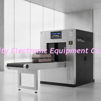 รองรับหลายภาษา เครื่องสแกนกระเป๋า X Ray รวมน้ําหนักรวม 380 กิโลกรัม เหมาะสําหรับจุดตรวจสอบความปลอดภัยขนาดใหญ่