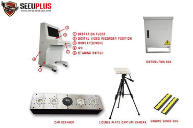 แก้ไขภายใต้ยานพาหนะ IP68 เครื่องตรวจสอบวัตถุระเบิด