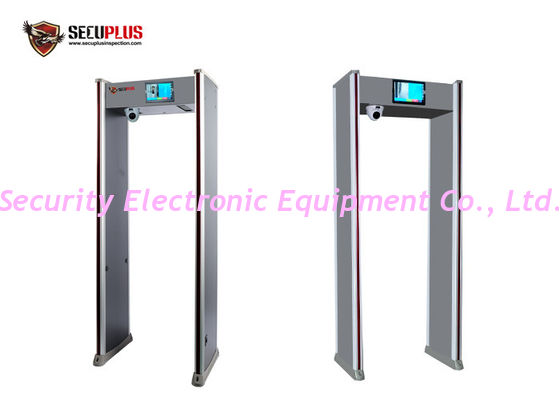 การถ่ายภาพความร้อนเดินผ่านเครื่องตรวจจับโลหะ